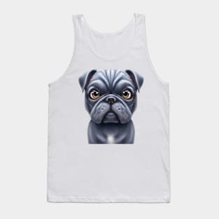 Cuddle-worthy Alapaha Blue Blood Bulldog Tank Top